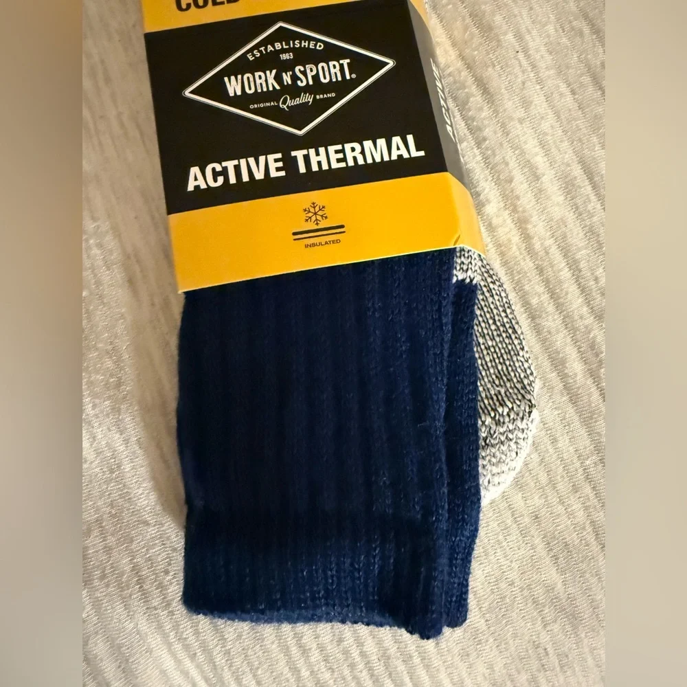 Work n Sport Men’s Active Thermal Socks - Picture 5 of 5